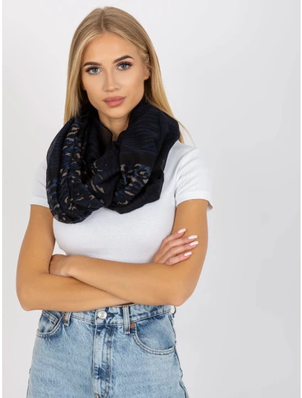 Dámská tunelová šála AT KM S 6221 černá