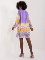 Sukienka DHJ SK model 20105202 fioletowy - FPrice