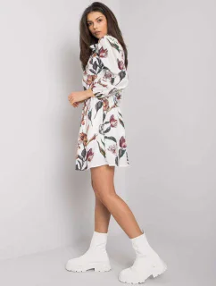 Šaty RO SK model 16205201 bílá zelená - FPrice