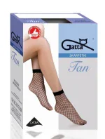Síťované ponožky kabaretky Gatta Tan nr 2