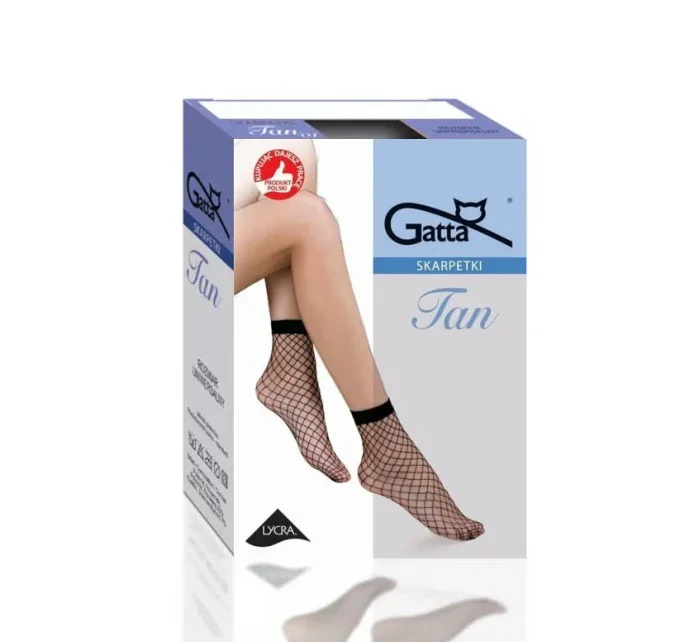 Síťované ponožky kabaretky Gatta Tan nr 2