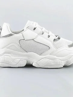 Bílé dámské šněrovací tenisky model 17159666