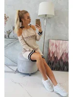 Béžové šaty Tres Chic Béžové šaty Tres Chic