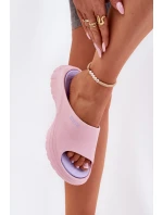 Dámské Pěnové Sandály Big Star model 21694544 Růžové - Big Star Shoes Dámské Pěnové Sandály Big Star model 21694544 Růžové - Big Star Shoes