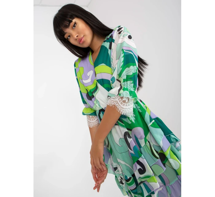 Šaty DHJ SK 0997 2.34X zelená