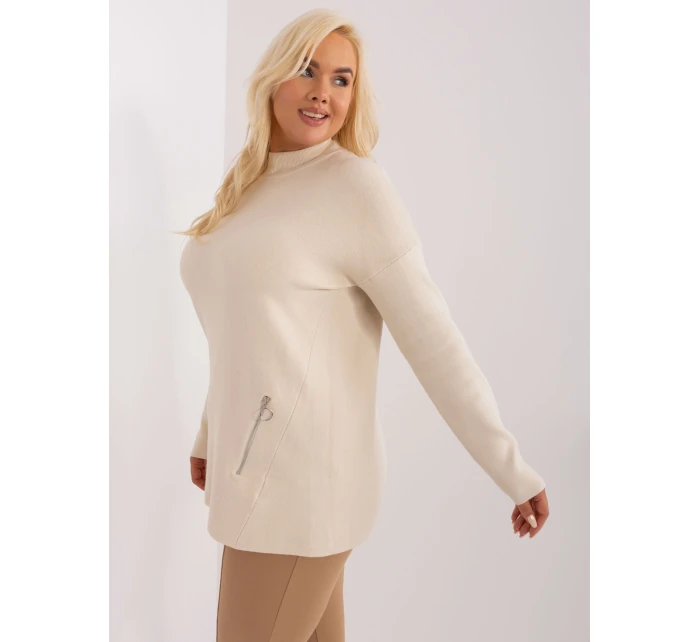 PM SW PM717 Svetr.20 světle béžová