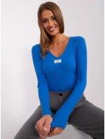 Bluzka RV BZ model 18985049 ciemny niebieski - FPrice Bluzka RV BZ model 18985049 ciemny niebieski - FPrice