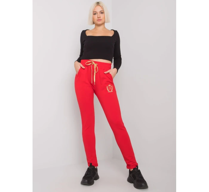 Tepláky RV DR 6685.70P červená