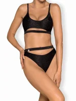 Krásné dvoudílné plavky Miamelle černá - Obsessive