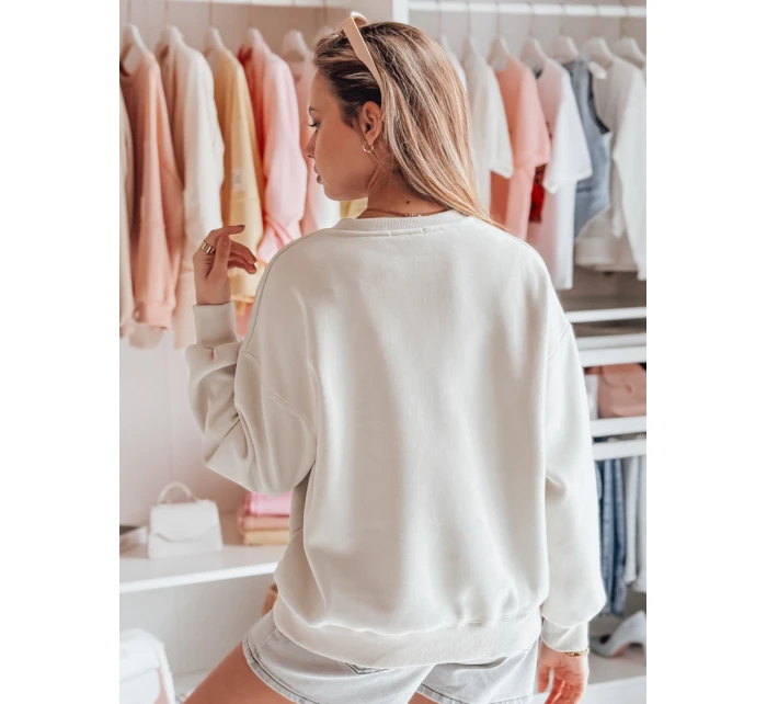 Dámská oversize mikina s  šedá model 21988111 - Dstreet