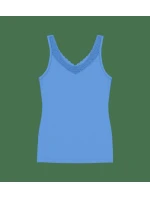 Feel of Modal Tank Top - BLUE - TRIUMPH BLUE - TRIUMPH