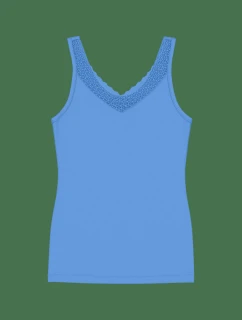 Feel of Modal Tank Top - BLUE - TRIUMPH BLUE - TRIUMPH