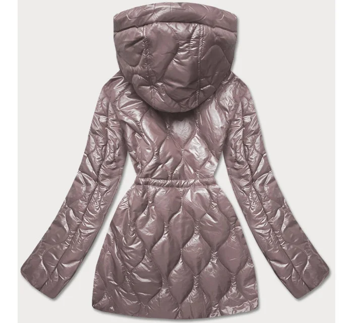 Dámská bunda v barvě s ozdobnou podšívkou model 16988817 - BH FOREVER