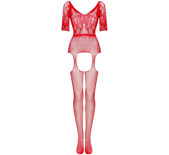Bodystocking model 19146299 red - Beauty Night Fashion Bodystocking model 19146299 red - Beauty Night Fashion