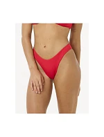 Plavky RIP CURL Premium Surf Hi Leg Skimpy, červené