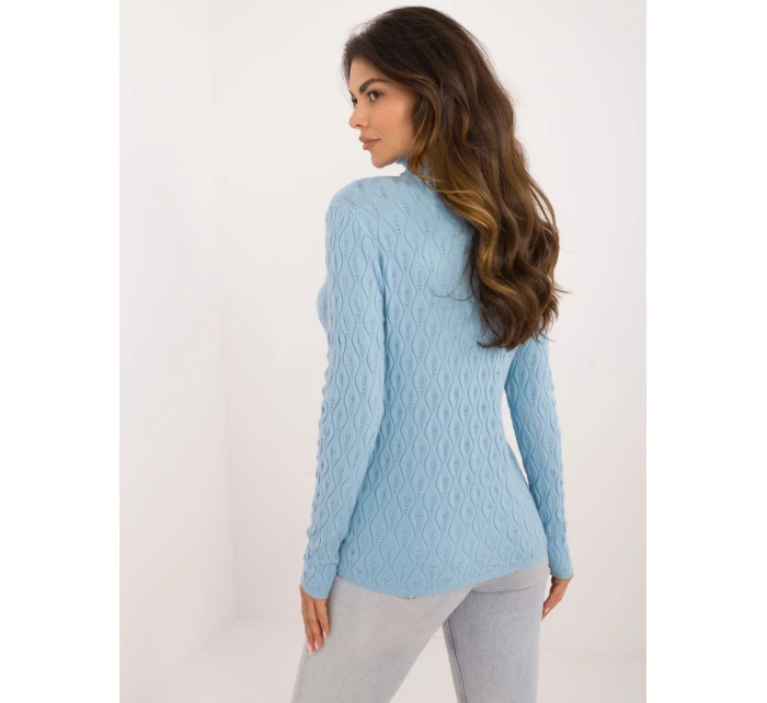 Sweter AT SW  jasny niebieski model 20493300 - FPrice