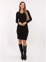 RV SK šaty A1050.08 černé RV SK šaty A1050.08 černé