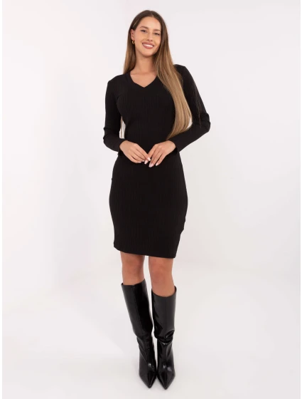 RV SK šaty A1050.08 černé RV SK šaty A1050.08 černé