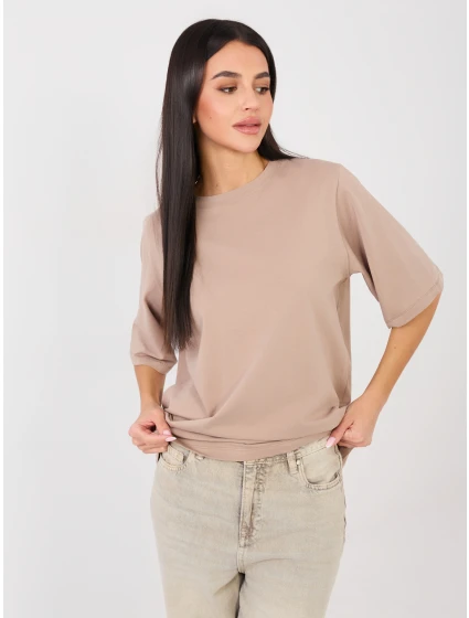 T shirt RV TS model 21889033 ciemny bezowy - FPrice