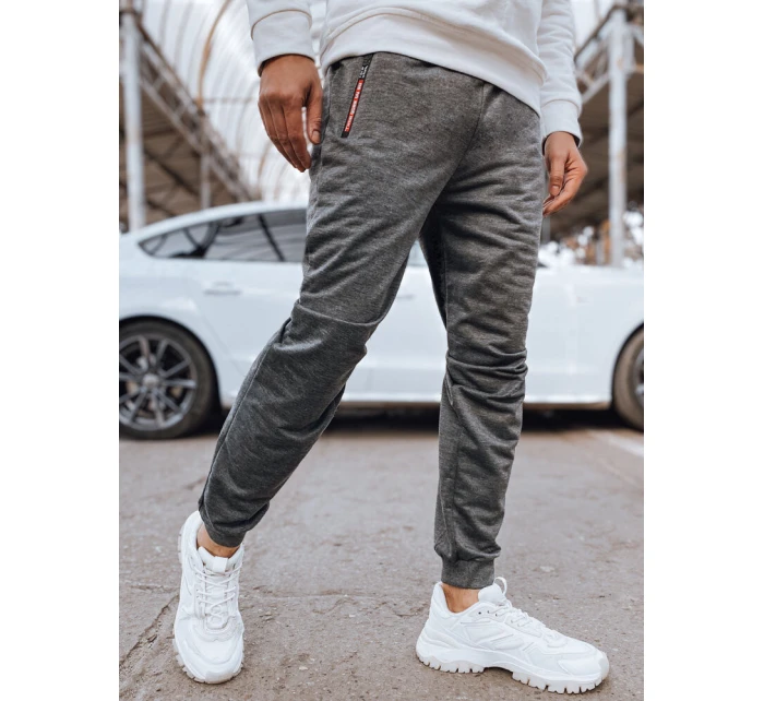 Pánské světle šedé teplákové kalhoty Dstreet model 21975798 - FashionStreet