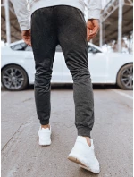 Pánské tmavě šedé tepláky model 21975803 - Dstreet