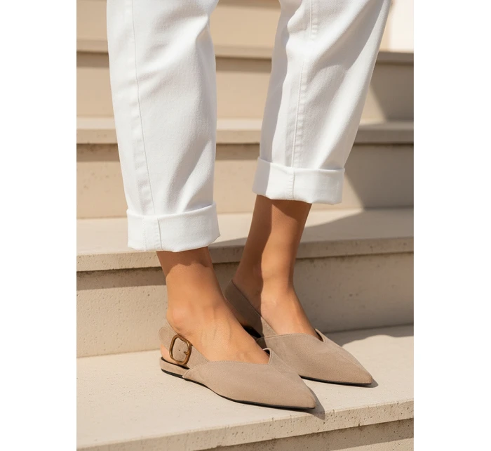 FashionStreet khaki dámské boty ZY1338 FashionStreet khaki dámské boty ZY1338