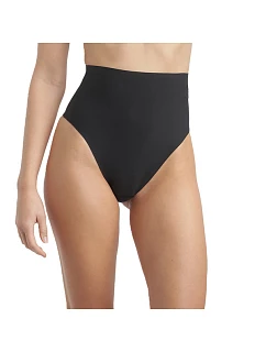 Dámská tvarující tanga INVISIBLE SILHOUETTE MID WAIST THONG - BELLINDA - černá