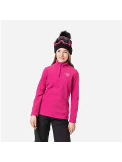 Rossignol Girl 1/2 Zip Fleecová mikina růžová
