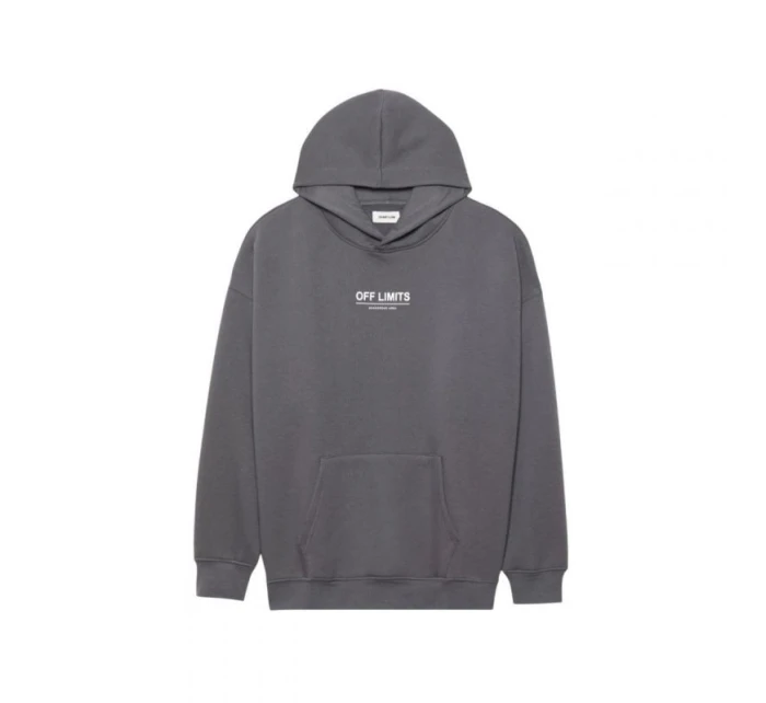 Yourturn unisex mikina s kapucí šedá PO1950124C Yourturn unisex mikina s kapucí šedá PO1950124C