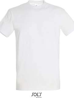 SOL'S Imperial Tričko z těžké bavlny 25.1500 white