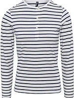 Premier PR 318 Dámské tričko s rolovatelnými dl. rukávy 39.0318 white/navy