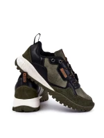 Pánská klasická sportovní obuv Memory Foam Big Star model 21601693 Zelená - Big Star Shoes Pánská klasická sportovní obuv Memory Foam Big Star model 21601693 Zelená - Big Star Shoes