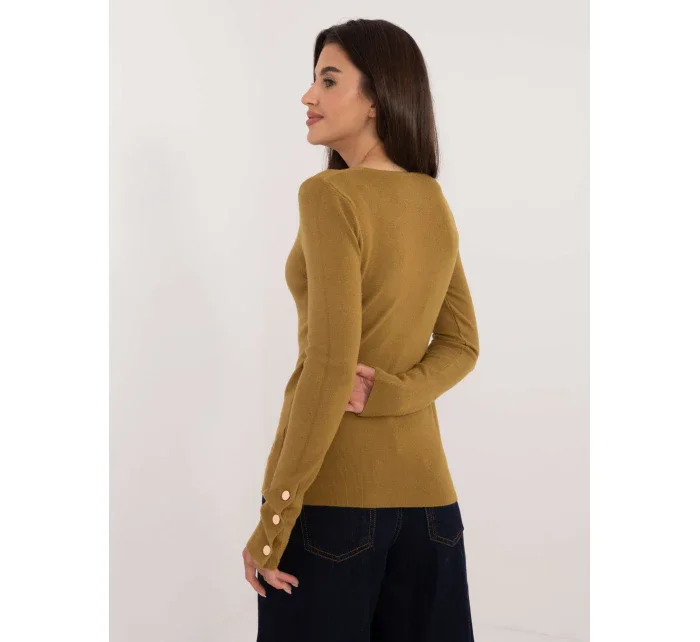 Jumper AT SW 2334.91 olivově zelený