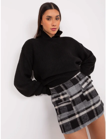 Spódnica LK SD model 19077485 ciemny szary - FPrice