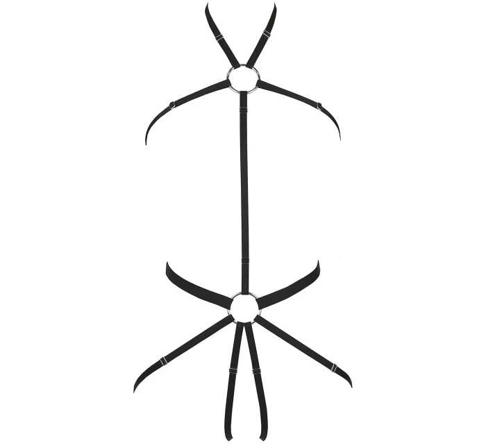 Sexy postroj V-9866 černá - Axami Sexy postroj V-9866 černá - Axami