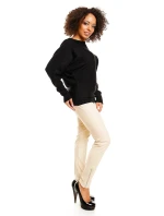 Dámský svetr s netopýřími rukávy 70003 - PeeKaBoo