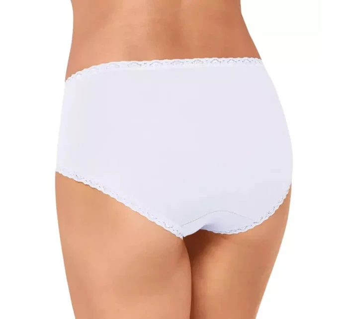 Dámské kalhotky 24/7 Cotton Lace Midi C3P - Sloggi