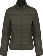 Kariban K 6121 Lehká dámská prošívaná bunda 20.6121 dark khaki