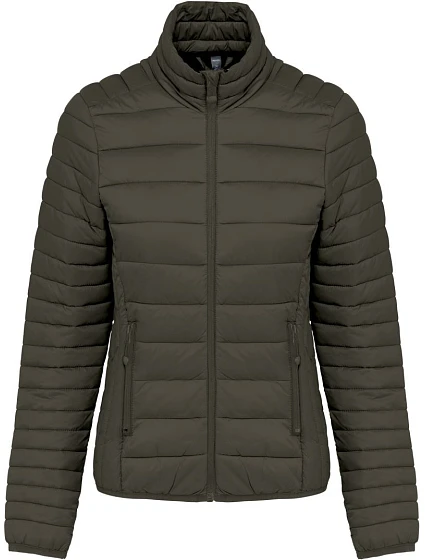 Kariban K 6121 Lehká dámská prošívaná bunda 20.6121 dark khaki Kariban K 6121 Lehká dámská prošívaná bunda 20.6121 dark khaki