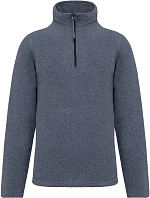 Kariban K 912 Mikrofleecová mikina s 1/4 zipem "Enzo" 20.K912 french navy heather
