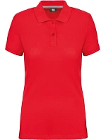 WK WK 275 Dámské pracovní piqué polo z těžké bavlny 20.W275 red WK WK 275 Dámské pracovní piqué polo z těžké bavlny 20.W275 red