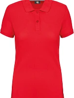WK WK 275 Dámské pracovní piqué polo z těžké bavlny 20.W275 red