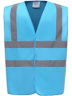 HVW 100 HiVis bezpečnostní vesta model 22502172 sapphire - Yoko HVW 100 HiVis bezpečnostní vesta model 22502172 sapphire - Yoko