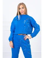 Izolační sada s barevným potiskem chrpově modrá