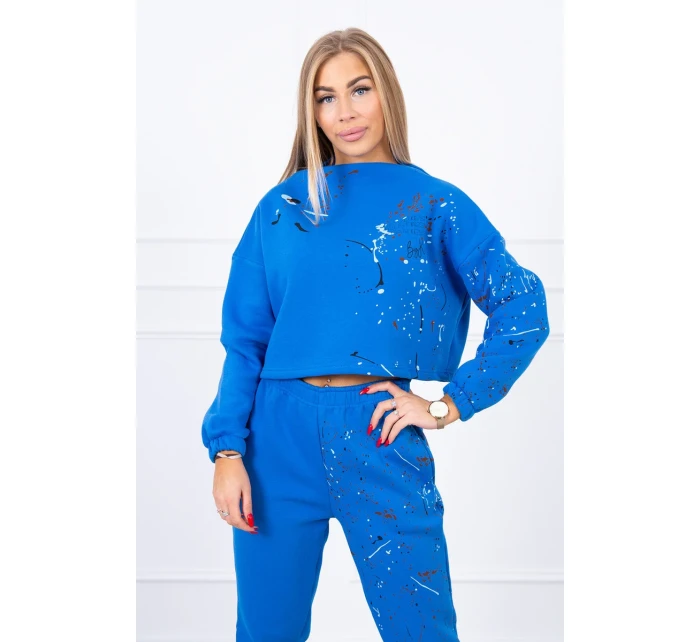 Izolační sada s barevným potiskem chrpově modrá