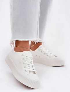 Dámské Textilní Tenisky Na Platformě Big Star model 21694349 Bílé - Big Star Shoes