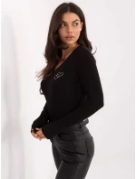 Bluzka RV BZ model 21749812 czarny - FPrice Bluzka RV BZ model 21749812 czarny - FPrice