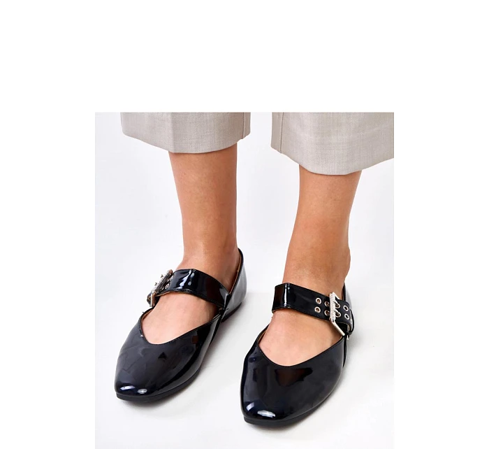 Dámské balerinky GL10-1 černé - Solea Dámské balerinky GL10-1 černé - Solea