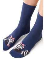 Dámské vzorované ponožky model 15021211 - Steven