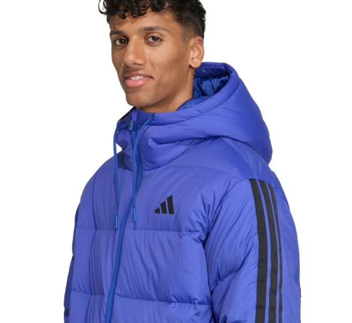 Pánské bundy adidas Ess 3S P D HD J cobalt JW9099 pánské Pánské bundy adidas Ess 3S P D HD J cobalt JW9099 pánské